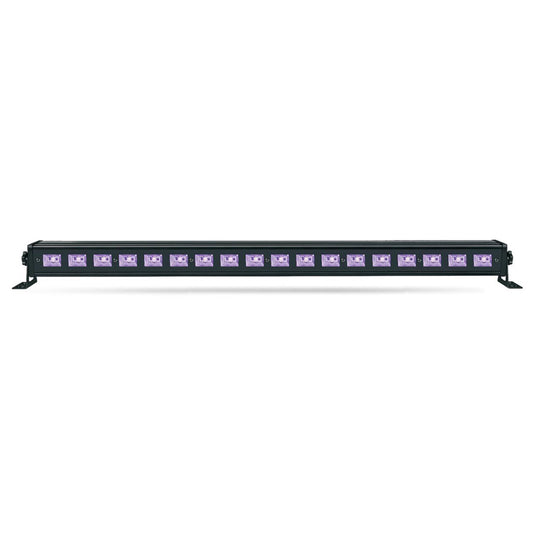 6-Pack, OPPSK 18x3W Power Linkable LED Black Light Bar with ON OFF Switch for Halloween Decor Neon Glow Party UV Paint Mini Golf