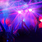 6-Pack, DJ Stage Lighting Set with UV Strobe & Mirror Ball & LED Par Light & Laser Lights