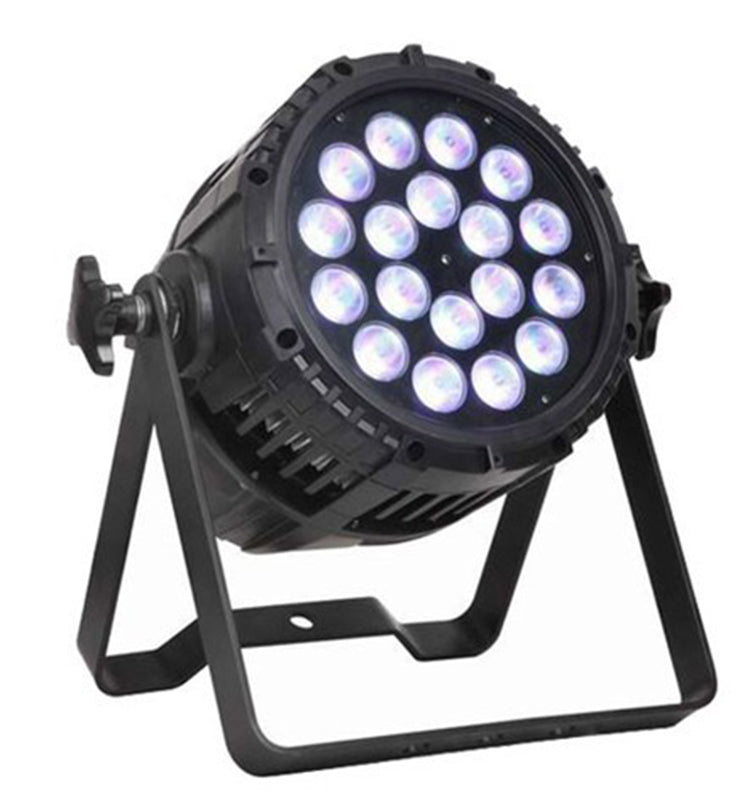 4-Pack, OPPSK 18x15W RGBWA 5in1 Waterproof LED Par Light