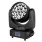 2-Pack, 19x12W 4in1 RGBW Zoom LED Beam Moving Head Light