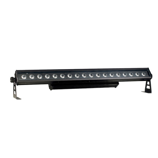 4-Pack, 18x12W RGBWA UV 6in1 Outdoor Facade Lighting Pixel Control LED Wall Wash Light Bar