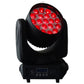 2-Pack, 19x12W 4in1 RGBW Zoom LED Beam Moving Head Light