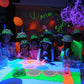 8-Pack, OPPSK 18x3W Aluminum Housing DJ Party Lighting LED Black Light for Halloween Decor Neon Glow Party UV Paint Mini Golf