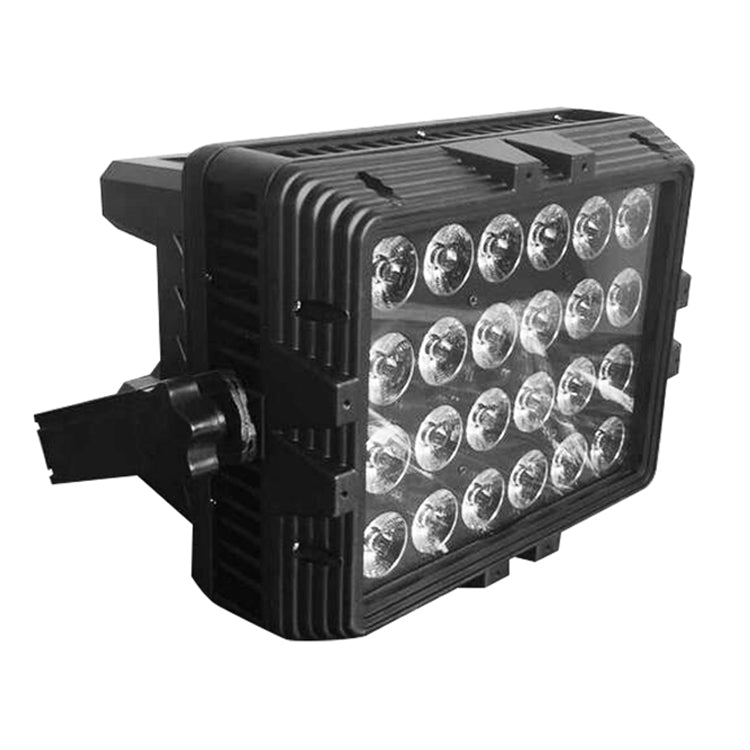 4-Pack, OPPSK 24x18W RGBWAUV 6in1 Outdoor Stage Lighting Waterproof LED Hex Par Light