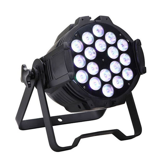 6-Pack, OPPSK 18x18W RGBWA UV 6in1 Aluminum LED Par Stage Light