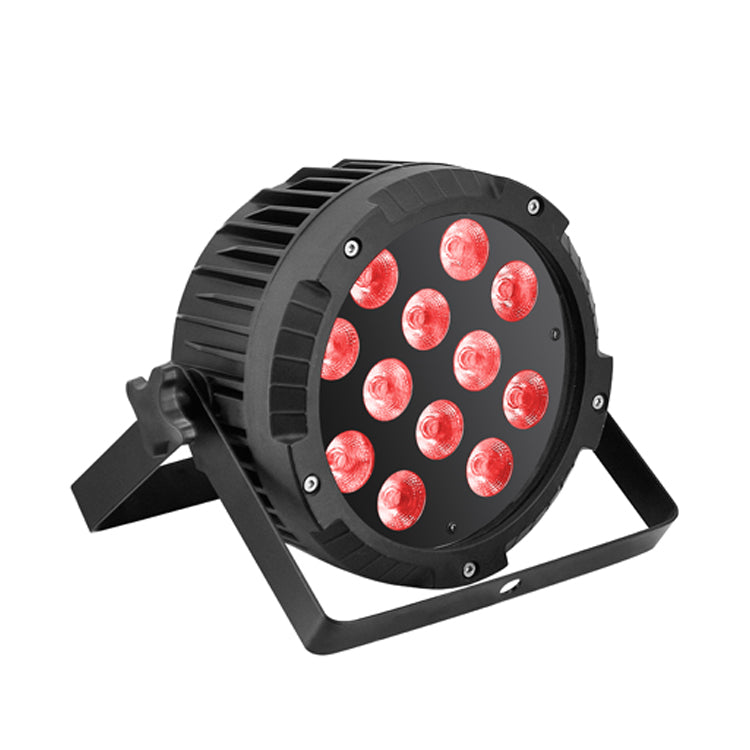 4-Pack, 12x15W RGBW UV 5in1 LED Event Lighting Outdoor Waterproof Par Light