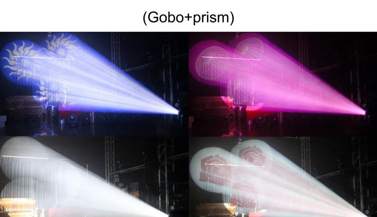 OPPSK 100W Gobo Effect DJ Party Disco Light LED Mini Moving Head Spot